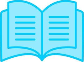 Open Book Vector Icon
