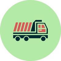 Dump Truck Vector Icon