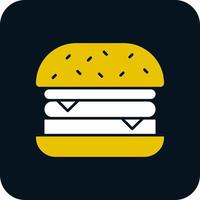 diseño de icono de vector de hamburguesa