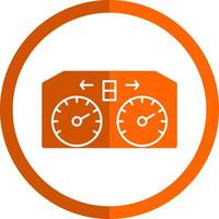 Meter Vector Icon Design