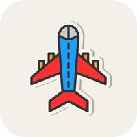 Plane Vector Icon Design