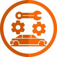 Car Maintenance Vector Icon Design