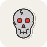 Skull Vector Icon Design