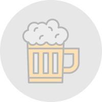 diseño de icono de vector de cerveza