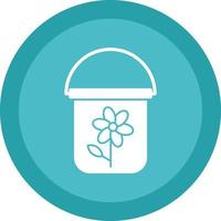 Bucket Vector Icon Design