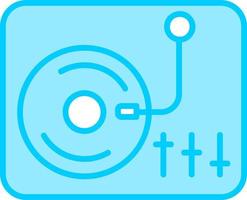 Turntable Vector Icon