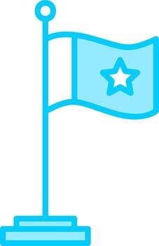 icono de vector de bandera