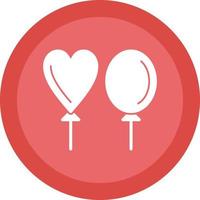 Balloons Vector Icon Design