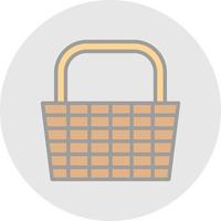 Basket Vector Icon Design