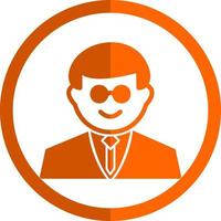 Professor Vector Icon Design