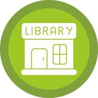 diseño de icono de vector de biblioteca