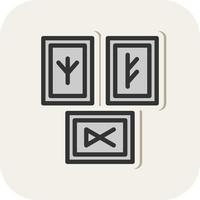 Runes Vector Icon Design