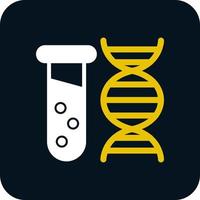 Dna Test Vector Icon Design