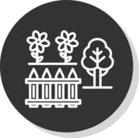 Back Garden Vector Icon Design