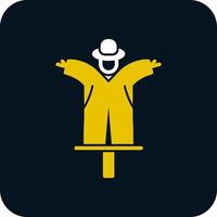 Scarecrow Vector Icon Design