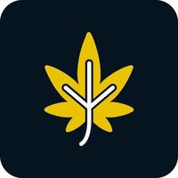 diseño de icono de vector de cannabis