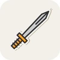 Sword Vector Icon Design