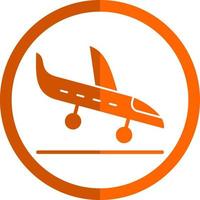 Landing Vector Icon Design