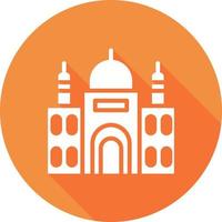 taj mahal vector icono