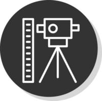 Theodolite Vector Icon Design