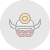 Mask Vector Icon Design