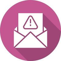 Spam Warning Vector Icon