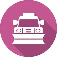 Snowplow Vector Icon