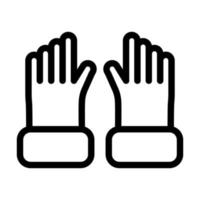 Farmer Glove Icon Design vector