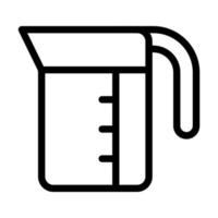 Measuring Cup Icon Design vector