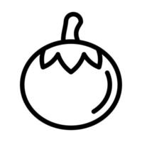 diseño de icono de tomate vector