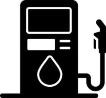 combustible estación vector icono