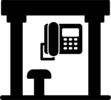 Telephone Box Vector Icon