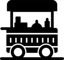 Food Cart Vector Icon