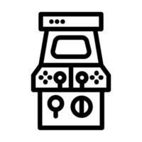 Arcade Machine Icon Design vector