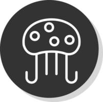 Jellyfish Vector Icon Design