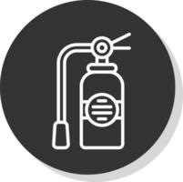 Fire Extinguisher Vector Icon Design