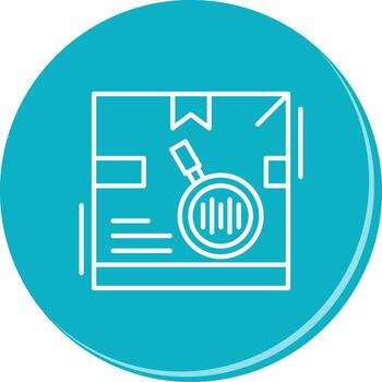 Tracking Code Vector Icon