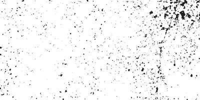 textura de superposición envejecida, fondo de grunge abstracto en blanco y negro, suciedad vectorial envejecida, textura de astillas, grietas, rasguños, desgastes, polvo, suciedad. vector