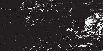 textura de superposición envejecida, fondo de grunge abstracto en blanco y negro, suciedad vectorial envejecida, textura de astillas, grietas, rasguños, desgastes, polvo, suciedad. vector