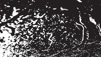 textura de superposición envejecida, fondo de grunge abstracto en blanco y negro, suciedad vectorial envejecida, textura de astillas, grietas, rasguños, desgastes, polvo, suciedad. vector