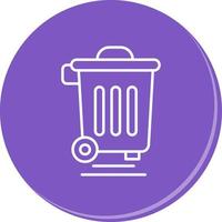 Dustbin Vector Icon