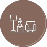 Living Room Vector Icon