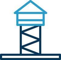 Tower Vector Icon Design