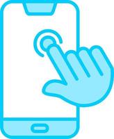 Touch Screen Vector Icon