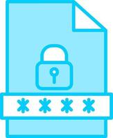 File Password Vector Icon