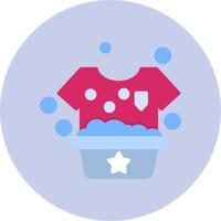 Washing Clothes Vector Icon