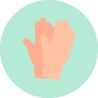 Saftey Gloves Vector Icon