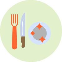 Dinning Vector Icon