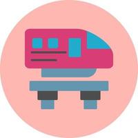 Monorail Vector Icon