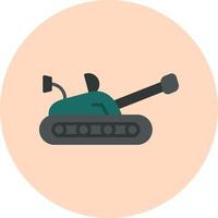 icono de vector de tanque